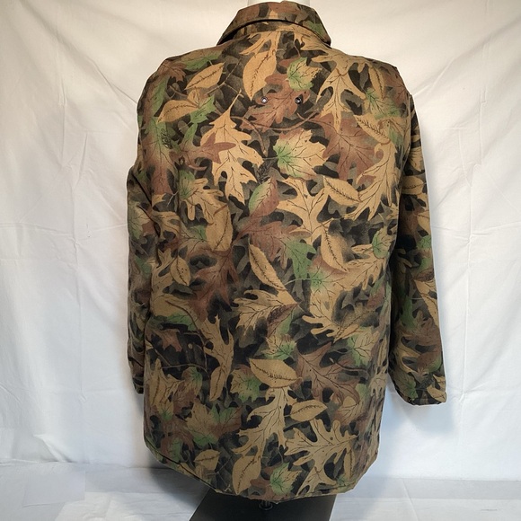 Gander Mountain Vintage Kelly Cooper Tru-Leaf Camo Jacket Women’s Size Large - Picture 5 of 16